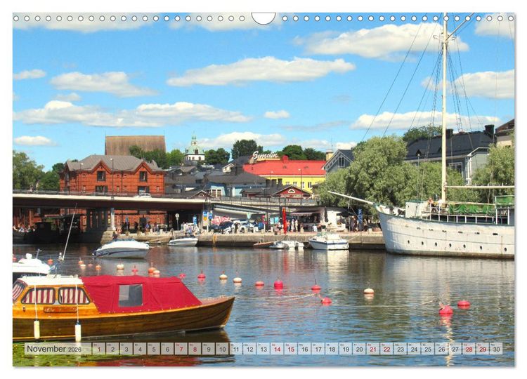 Produktbild: Helsinki und Umgebung - Eine Reise in den S&uuml;den Finnlands (Wandkalender 2026 DIN A3 quer), CALVENDO Monatskalender