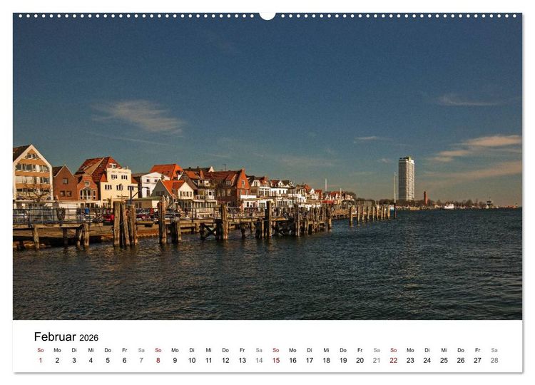 Produktbild: Ostseeheilbad Travem&uuml;nde - L&uuml;becks sch&ouml;nste Tochter (Wandkalender 2026 DIN A2 quer), CALVENDO Monatskalender