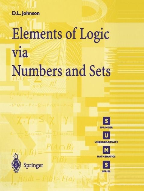 Produktbild: Elements of Logic via Numbers and Sets