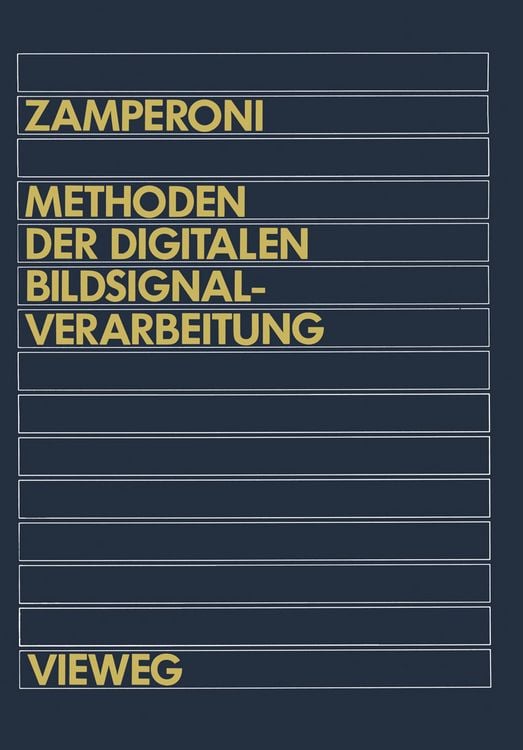 Produktbild: Methoden der digitalen Bildsignalverarbeitung