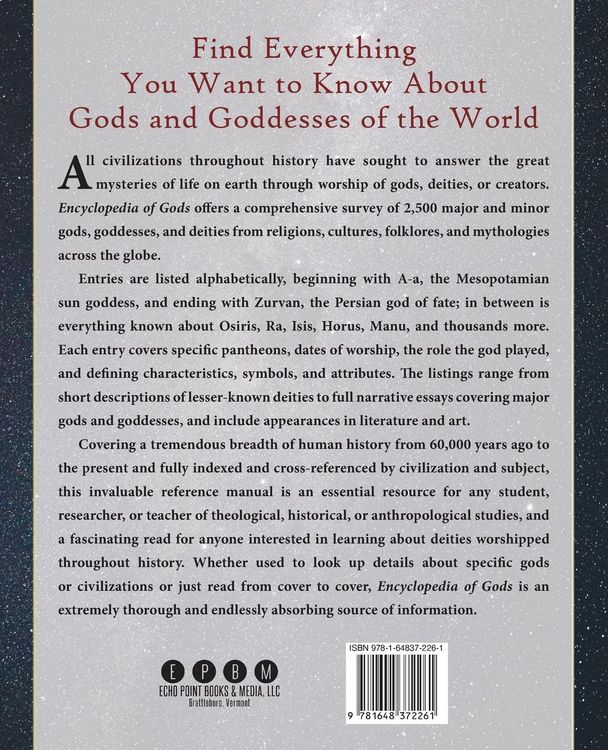 Produktbild: Encyclopedia of Gods