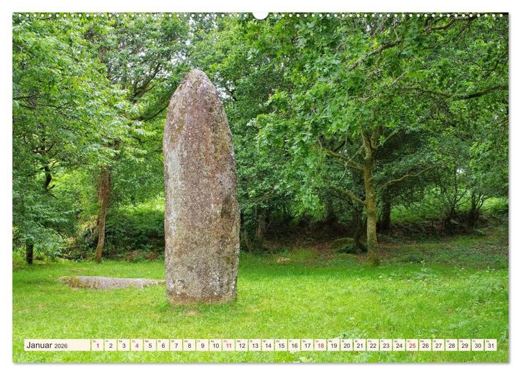 Produktbild: Huelgoat - Sagenumwobener M&auml;rchenwald in der Bretagne (Wandkalender 2026 DIN A2 quer), CALVENDO Monatskalender