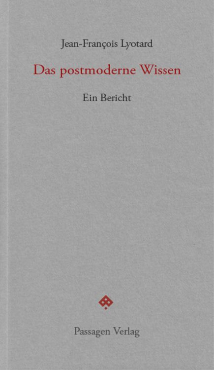 Produktbild: Das postmoderne Wissen