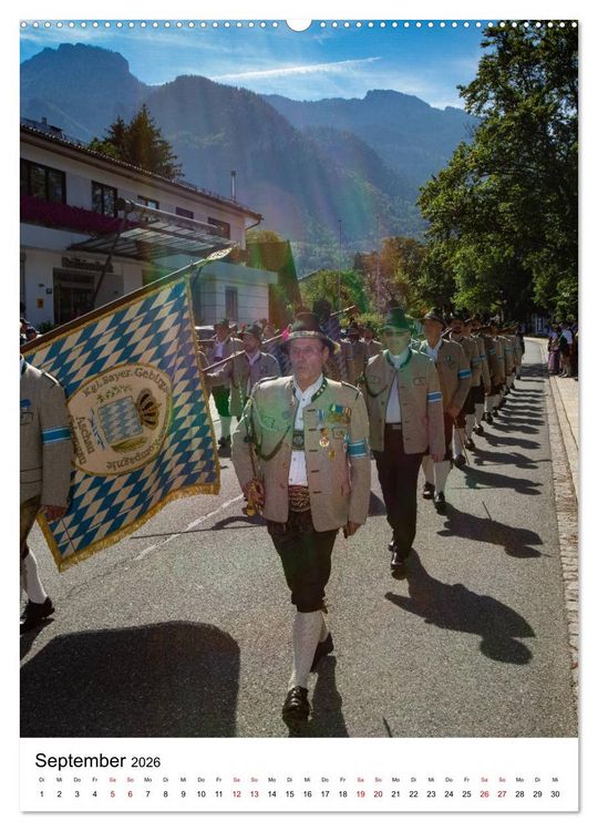 Produktbild: Bayerische Gebirgssch&uuml;tzen (Wandkalender 2026 DIN A2 hoch), CALVENDO Monatskalender