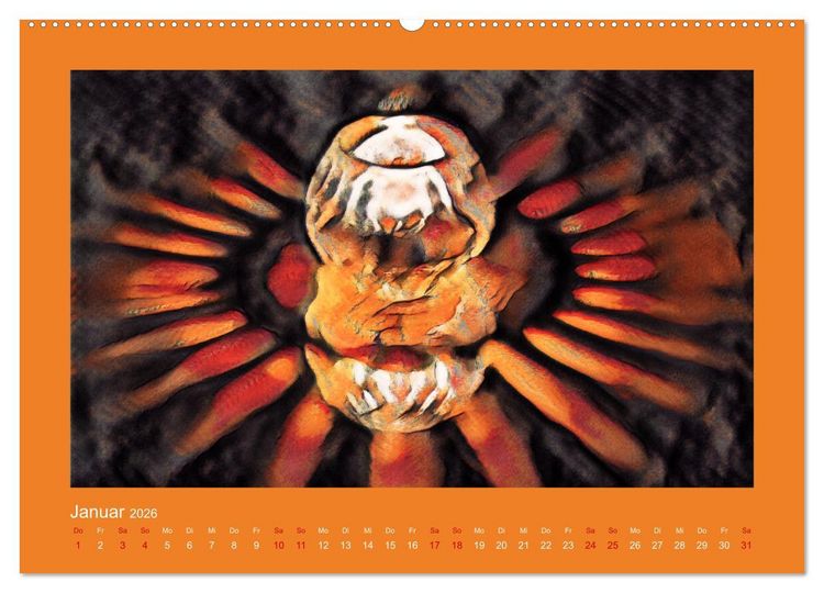 Produktbild: Hei&szlig; und Feurig (hochwertiger Premium Wandkalender 2026 DIN A2 quer), Kunstdruck in Hochglanz