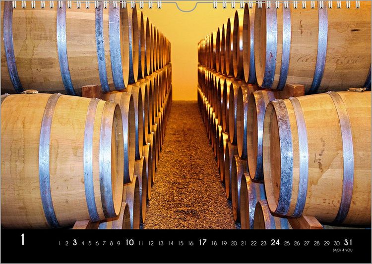 Produktbild: Der Weinkalender 2027, DIN A3 &ndash; ein Fotokalender