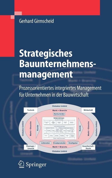 Produktbild: Strategisches Bauunternehmensmanagement