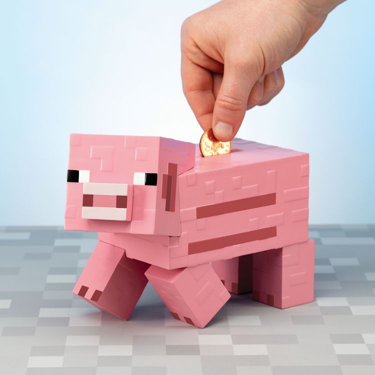 Produktbild: Minecraft Spardose Schwein