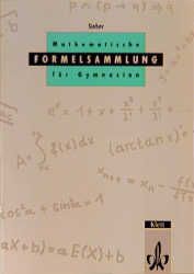 Produktbild: Mathematische Formelsammlung f&uuml;r Gymnasien f&uuml;r Sekundarstufe I und II mit erweiterter Matrizenrechnung