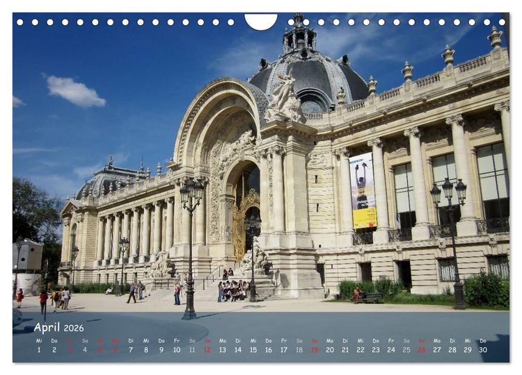 Produktbild: Paris (Wandkalender 2026 DIN A4 quer), CALVENDO Monatskalender