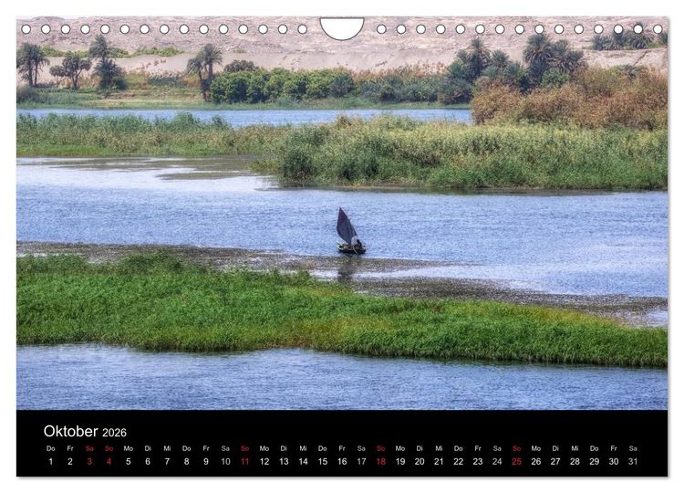 Produktbild: &Auml;gypten (Wandkalender 2026 DIN A4 quer), CALVENDO Monatskalender