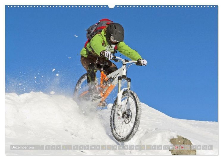 Produktbild: Mountainbike: &Uuml;ber Stock und Stein (hochwertiger Premium Wandkalender 2026 DIN A2 quer), Kunstdruck in Hochglanz