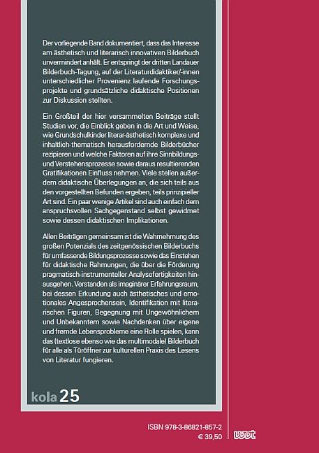 Produktbild: Das narrative Bilderbuch