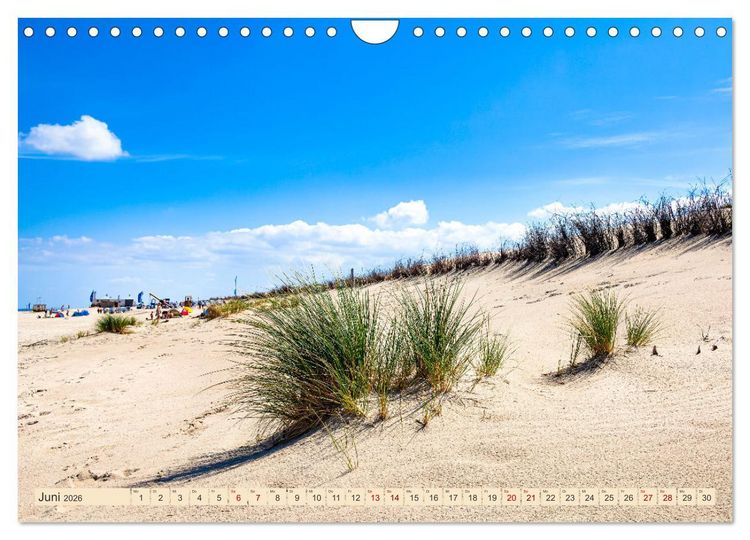 Produktbild: NORDERNEY - Meine Liebe zur Nordseeinsel (Wandkalender 2026 DIN A4 quer), CALVENDO Monatskalender