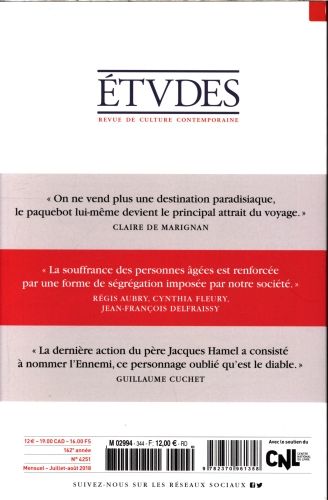 Produktbild: Etudes: No 4251, juillet-ao&ucirc;t 2018