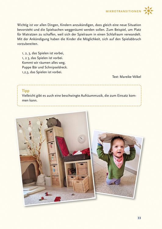 Produktbild: Spielen mit Krippenkindern: Mit Ritualen durch den Tag