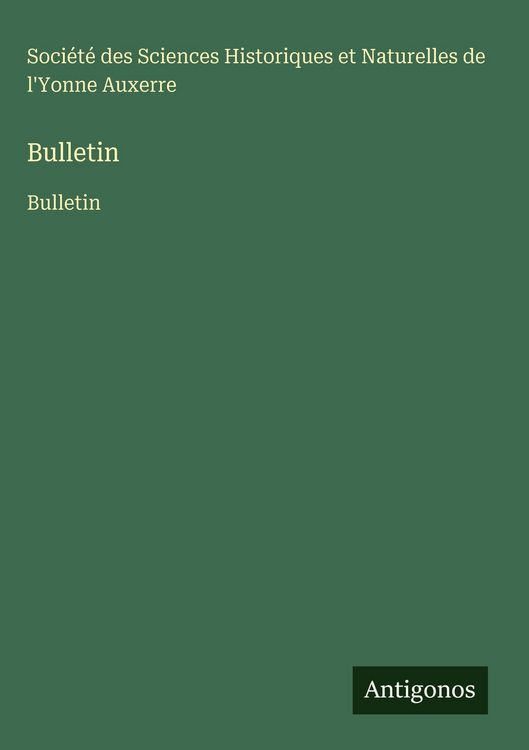 Produktbild: Bulletin
