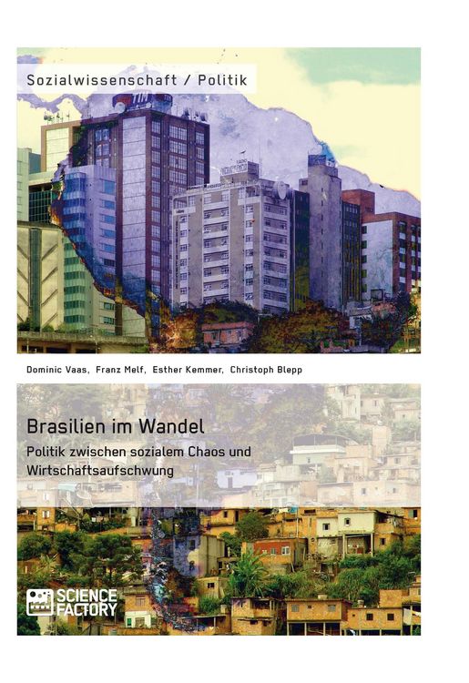 Produktbild: Brasilien im Wandel. Politik zwischen sozialem Chaos und Wirtschaftsaufschwung
