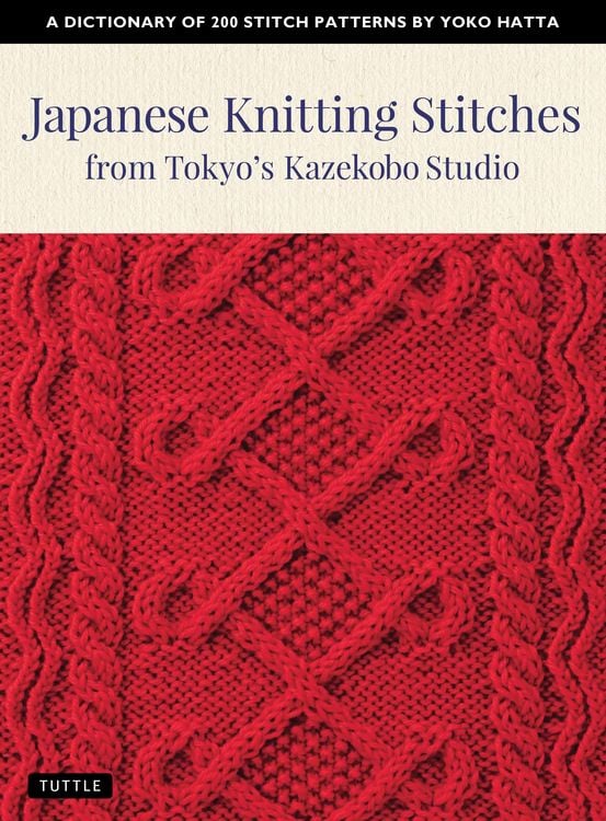 Produktbild: Japanese Knitting Stitches from Tokyo's Kazekobo Studio