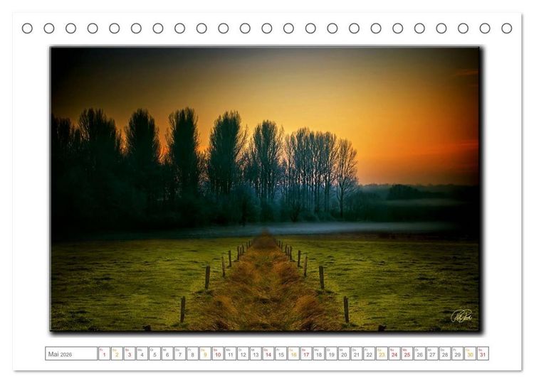 Produktbild: Zwischen den Zeiten - Zeiten der Ruhe und Entspannung (Tischkalender 2026 DIN A5 quer), CALVENDO Monatskalender