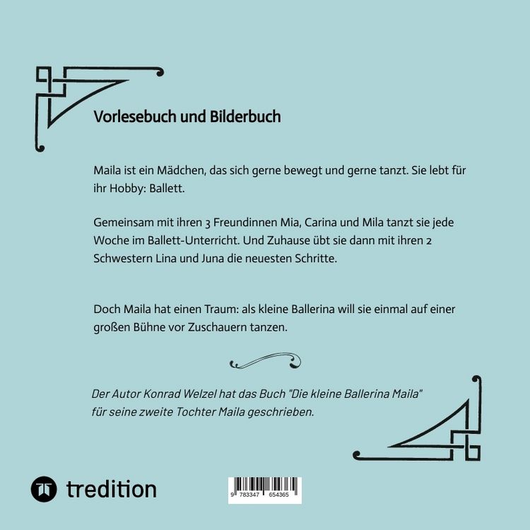 Produktbild: Die kleine Ballerina Maila