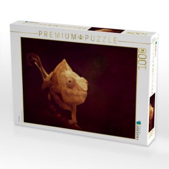 Produktbild: CALVENDO Puzzle Cham&auml;leon | 1000 Teile Lege-Gr&ouml;&szlig;e 64x48cm Foto-Puzzle f&uuml;r gl&uuml;ckliche Stunden