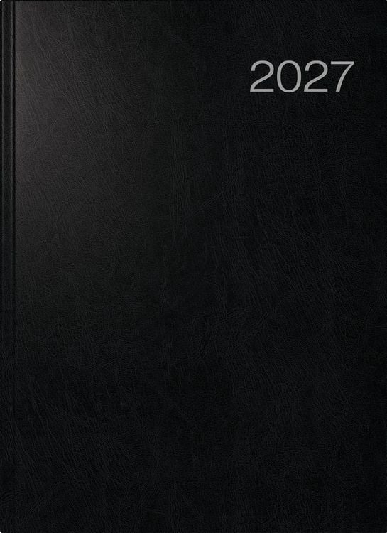 Produktbild: rido/id&eacute; 7027503907 Buchkalender Mod. Conform 2027 A4, Kunststoff, schwarz