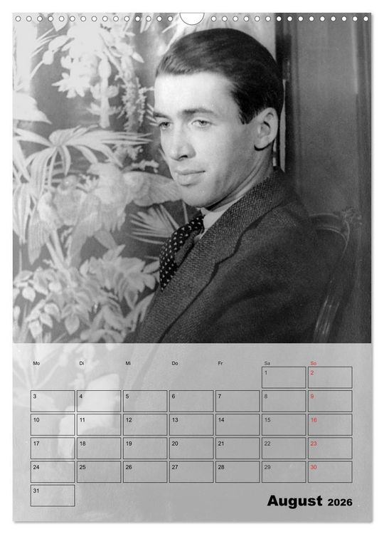 Produktbild: Filmstars - Legenden der goldenen Filmjahre (Wandkalender 2026 DIN A3 hoch), CALVENDO Monatskalender