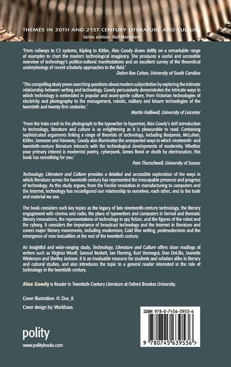 Produktbild: Technology, Literature and Culture