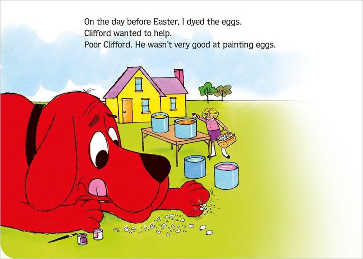 Produktbild: Clifford's Happy Easter (Board Book)