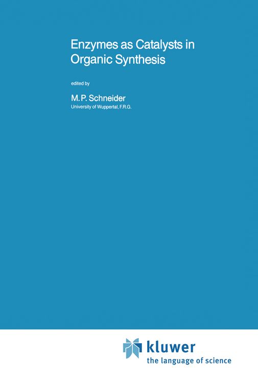 Produktbild: Enzymes as Catalysts in Organic Synthesis
