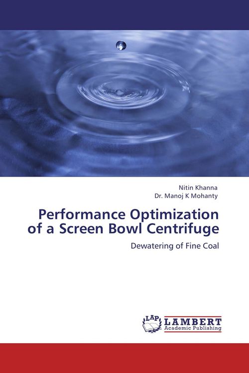 Produktbild: Performance Optimization of a Screen Bowl Centrifuge