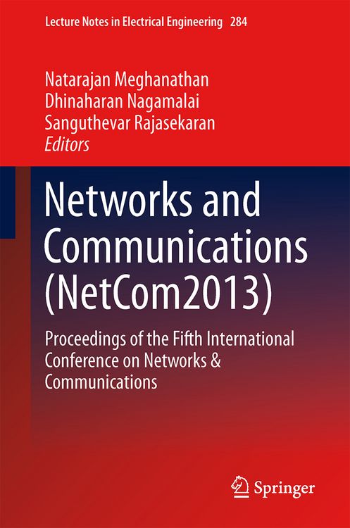 Produktbild: Networks and Communications (NetCom2013)
