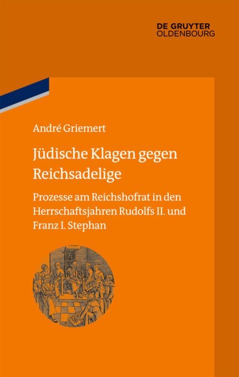 Produktbild: Jüdische Klagen gegen Reichsadelige