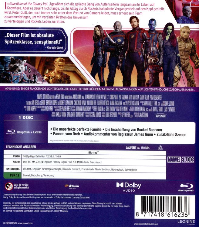 Produktbild: Guardians of the Galaxy Vol. 3