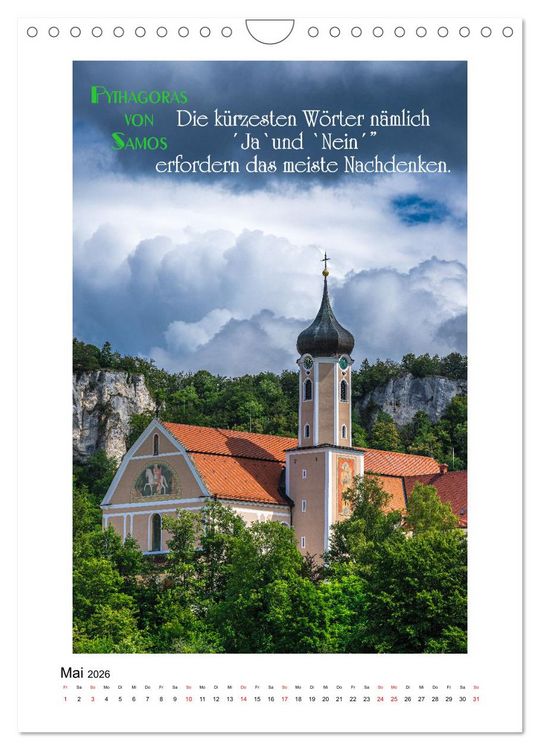 Produktbild: Interessante Zitate (Wandkalender 2026 DIN A4 hoch), CALVENDO Monatskalender