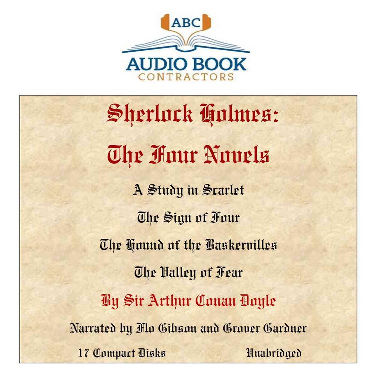Produktbild: A Study in Scarlet; the Sign of Four; the Hound of the Baskervilles;