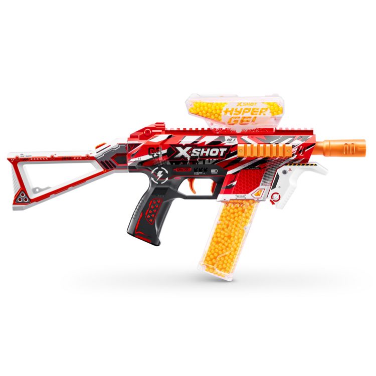 Produktbild: ZURU XSHOT - Hyper Gel Trace Fire Blaster mit Gel-Kugeln