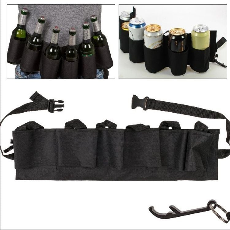 Produktbild: Flaschenhalter G&uuml;rtel schwarz