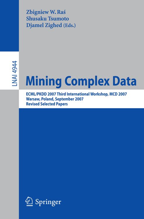 Produktbild: Mining Complex Data