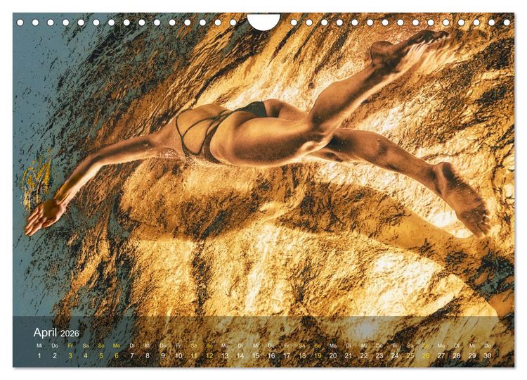 Produktbild: FREUBAD (Wandkalender 2026 DIN A4 quer), CALVENDO Monatskalender
