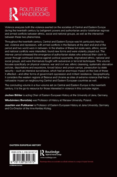 Produktbild: The Routledge History Handbook of Central and Eastern Europe in the Twentieth Century