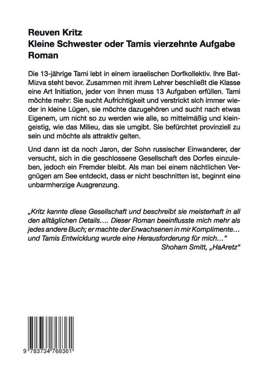 Produktbild: Kleine Schwester oder Tamis vierzehnte Aufgabe