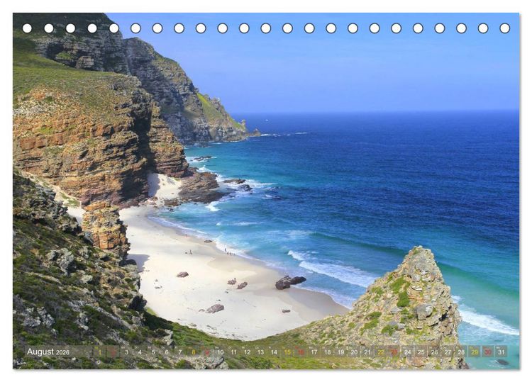 Produktbild: S&uuml;dafrika - Westkap (Tischkalender 2026 DIN A5 quer), CALVENDO Monatskalender