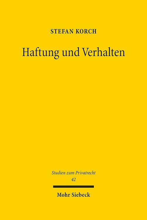 Produktbild: Haftung und Verhalten