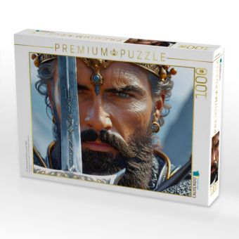 Produktbild: CALVENDO Puzzle Ein Schwert geschmiedet aus purer Magie | 1000 Teile Lege-Gr&ouml;&szlig;e 64x48cm Foto-Puzzle f&uuml;r gl&uuml;ckliche Stunden