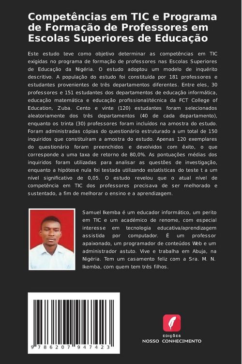 Produktbild: Compet&ecirc;ncias em TIC e Programa de Forma&ccedil;&atilde;o de Professores em Escolas Superiores de Educa&ccedil;&atilde;o