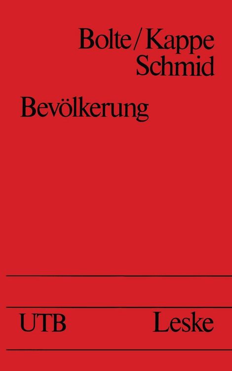 Produktbild: Bev&ouml;lkerung