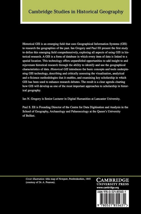 Produktbild: Historical GIS