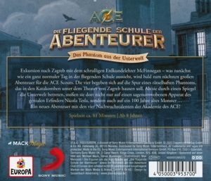 Produktbild: CD H&ouml;rspiel: Die fliegende Schule der Abenteurer (Bd. 3)